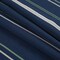 1 Yard Navy Beige Green Striped Rayon Batiste Fabric Soft Lightweight 58 inch Width